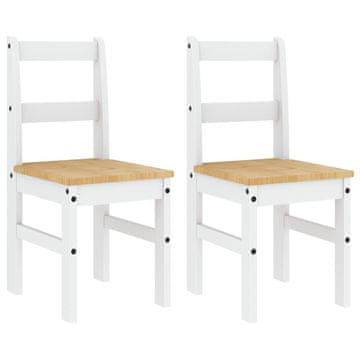 Vidaxl Blagovaonske stolice PANAMA 2 kom 40x46x90 cm masivna borovina