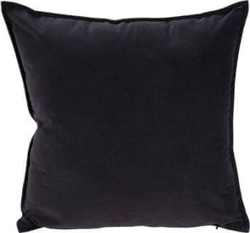 HOMESTYLING Dekorativni jastuk KO-HZ1011980 45 x 45 cm ESSENTIALS antracit