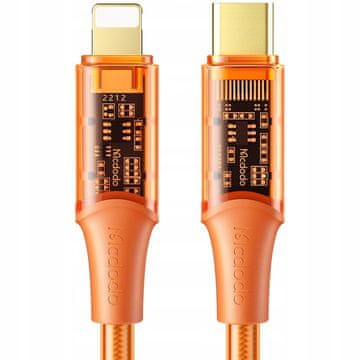 Mcdodo MCDODO kabel USB-C Lightning brzo punjenje 36W 1m za iPhone 11 12 13 14