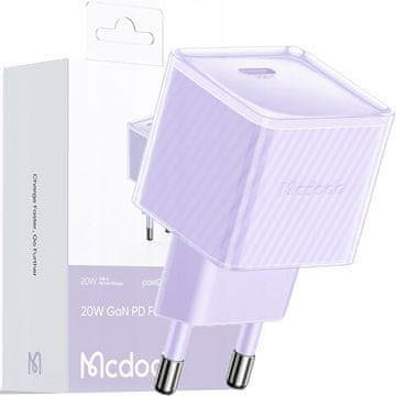 Mcdodo Mcdodo Brzi Punjač Cube Usb-C 20W Usb Tip-C Za Iphone 13 14 15 Pro