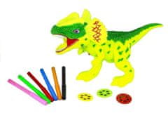 Lean-toys Dinosaur projektor za slikanje set od 18 oglednih slajdova