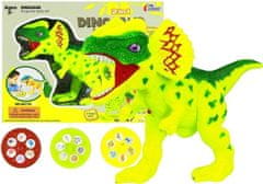 Lean-toys Dinosaur projektor za slikanje set od 18 oglednih slajdova