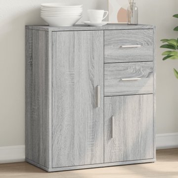 Vidaxl Ormarić, sivi hrast sonoma, 60x31x70 cm, materijal na bazi drva