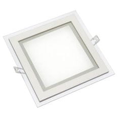 Blue Spectrum 18W LED ploča ugrađena -in 4000k - stakleni rub