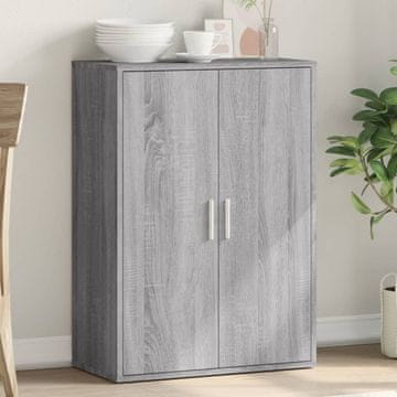 Vidaxl Ormarić, sivi hrast sonoma, 60x31x84 cm, materijal na bazi drva