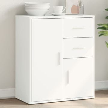 Vidaxl Ormarić, bijeli, 60x31x70 cm, materijal na bazi drva
