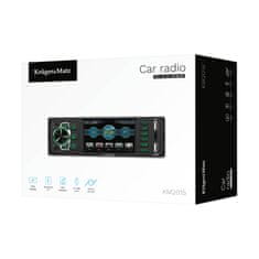 Verkgroup 12V 1DIN auto radio LCD 4x50W MP3 2x USB Bluetooth 5.1 + daljinski