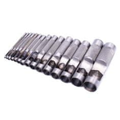 XLtools Set od 15 dijelova za probijanje 2-22 mm