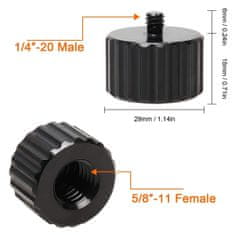 Huepar Adapter za vijke 5/8 do 1/4 za laserske stative i Niveliras