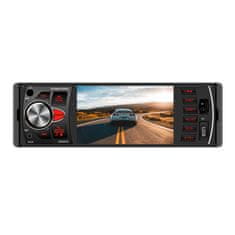 Verkgroup 12V 1DIN auto radio LCD 4x25W MP3 USB Bluetooth 4.0 + daljinski
