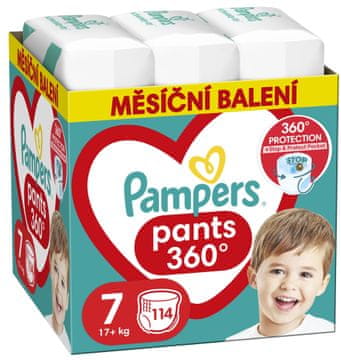Pampers pelene-gaćice, 17+ kg, 114/1