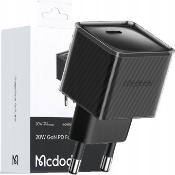 Mcdodo BRZI PUNJAČ CUBE USB-C 20W USB TIP-C ZA IPHONE 13 14 15 PRO