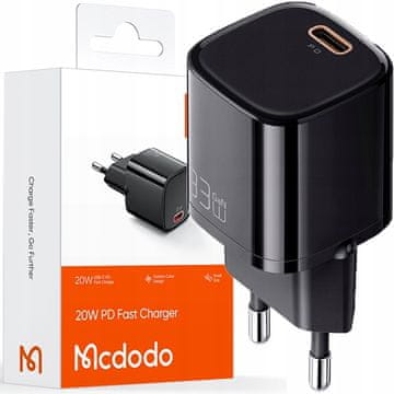 Mcdodo BRZI PUNJAČ CUBE USB-C 20W USB TIP-C ZA IPHONE 13 14 15 PRO