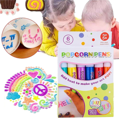 JOJOY® Čarobni napuhujući markeri (6 kom) | PUFFPENS