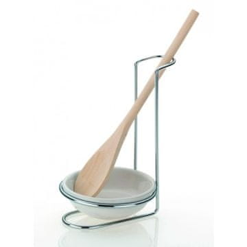 Kela Drvena žlica sa stalkom i keramičkom zdjelom KL 17906