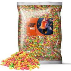 Mersjo Hrana za vrtne ribe, koi šarane, Mersjo Pond sticks MIX 1,3 kg 9 l