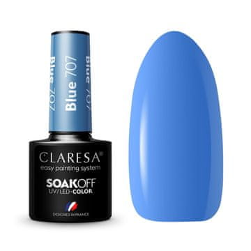 Claresa hibridni lak za nokte plavi 707 5g