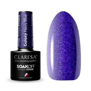 Claresa Galaxy hibridni lak za nokte u mornarsko plavoj boji 5 g