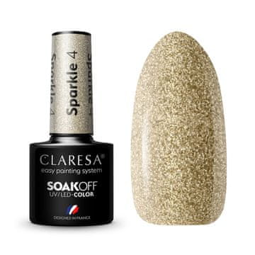 Claresa Sparkle 4 hibridni lak za nokte 5 g