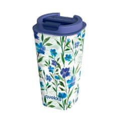 QUOKKA Vaso Cafe termo šalica 450 ml, ditsy bloom