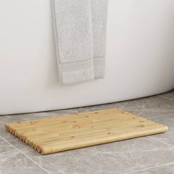 Vidaxl Kupaonske prostirke, 2 kom, 50 x 35 cm, bambus