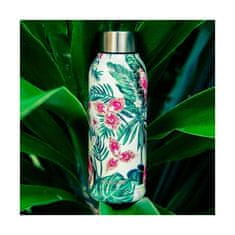 QUOKKA Solid termosica 510 ml, flora jungle