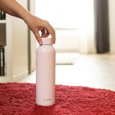 QUOKKA Solid termosica 630 ml, quartz pink