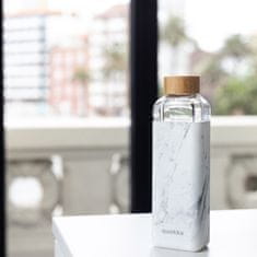 QUOKKA Storm staklena boca 700 ml, marble