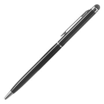 HURTEL Stylus olovka za zaslone osjetljive na dodir, tablete, pametne telefone, crna