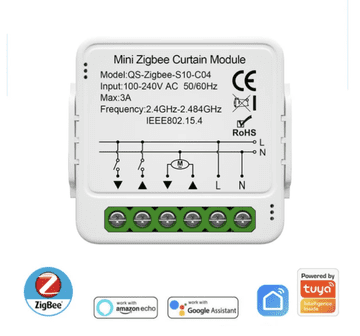 Secutek Zigbee upravljač roleta, Tuya smart