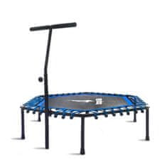 Aga FITNESS Trampolin 130 cm Plava + ručka