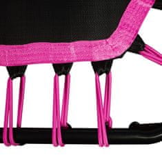 Aga FITNESS Trampolin 130 cm Ružičasta + ručka