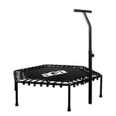 Aga FITNESS Trampolin 130 cm Crna + ručka