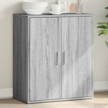 Vidaxl Ormarić, sivi hrast sonoma, 79x38x80 cm, materijal na bazi drva