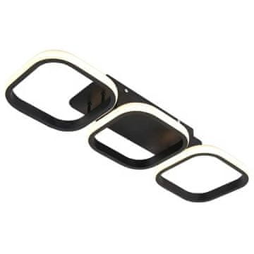 aptel Moderna stropna LED svjetiljka 33W 52cm 4500K crna