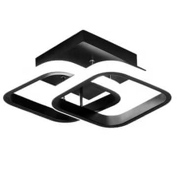 aptel Moderna stropna LED svjetiljka 22W 24cm 4500K crna