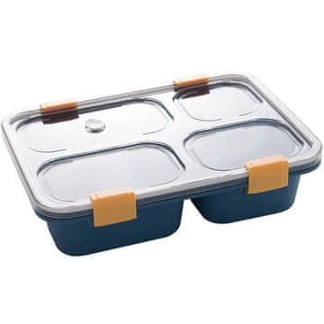 aptel Prijenosna kutija za ručak, posuda za hranu 1200 ml plava,