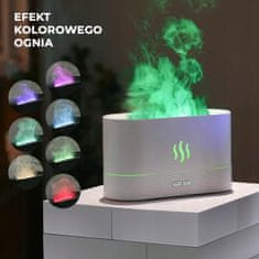 aptel LED RGB difuzorski hidratantni i esencijalno ulje Fisher 180ml White