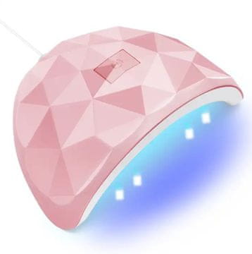 aptel 54W UV 18 LED lampa za stvrdnjavanje gelova za manikuru ružičasta