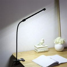 aptel USB 20 LED pokretna stolna svjetiljka crna 63cm crna