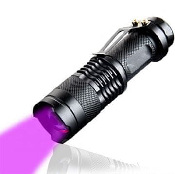 aptel Alu. ZOOM UV LED ručna svjetiljka IPX4