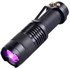 aptel Alu. Zoom UV LED ručna svjetiljka IPX4