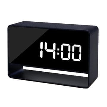 Secutek Mini digitalni stolni sat s skrivenom Wi-Fi kamerom