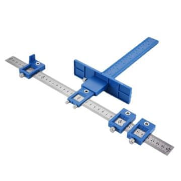 Vixson Vodilo i alat za precizno centriranje i bušenje rupa, šablona 400x250 mm | DRILLPRO
