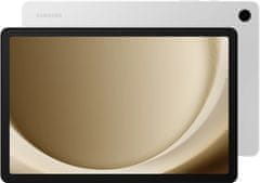 Samsung Galaxy Tab A9+ (X210) tablet, 64 GB, Wi-Fi, srebrna + maska ​​(SM-X210NZSAEUE)