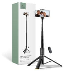 Tech-protect L08S bluetooth selfie štap, crno