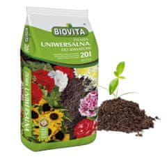 BioVita Univerzalna vrtna zemlja 5,5-6,5 pH za cvijeće 20L