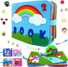 JOJOY® 3D Montessori knjiga za djecu – Edukativna slikovnica za malene (Poglavlje 2) | FIRSTBOOK