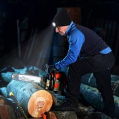 Netscroll Zimska kapa s LED lampom, topla i moderna kapa za noćne aktivnosti, skidiva svjetiljka, idealna za trčanje, kampiranje, ribolov, LightBeanie, osnovni