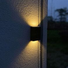 HOME & MARKER® Vodootporne vrtne solarne LED svjetiljke za vanjsku dekoraciju, 2 komada | DUOLUMO